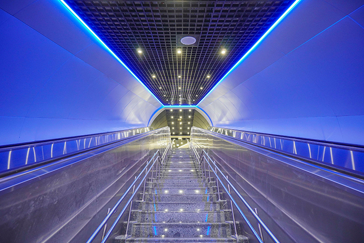 Türkiye'nin metrolarında ilk defa demir yolu hat altyapı sistemi kullanıldı