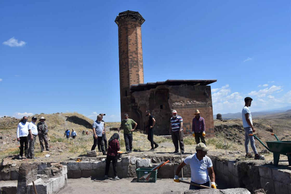 Anadolu'daki ilk Türk camisi Ebul Menuçehr restore çalışması sürüyor 4