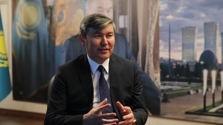 Kazakistan'ın Ankara Büyükelçisi Abzal Saparbekulı