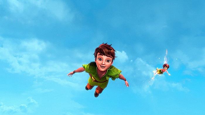 Peter Pan Tinker Bell Sihirli Dünya